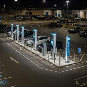 Otopark Elektrikli Araba Şarj İstasyonu