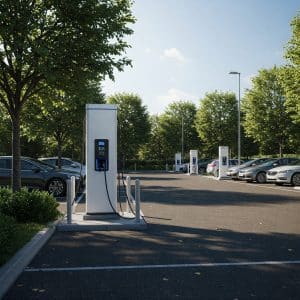 Otopark Elektrikli Araba Şarj İstasyonu